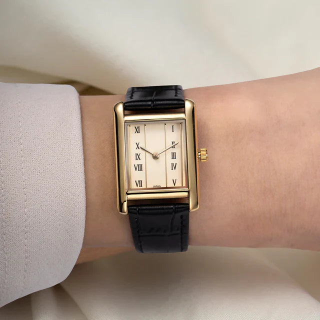 "Mira" Gold Leather