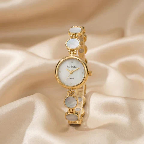 "Hazel" Pearl Gold