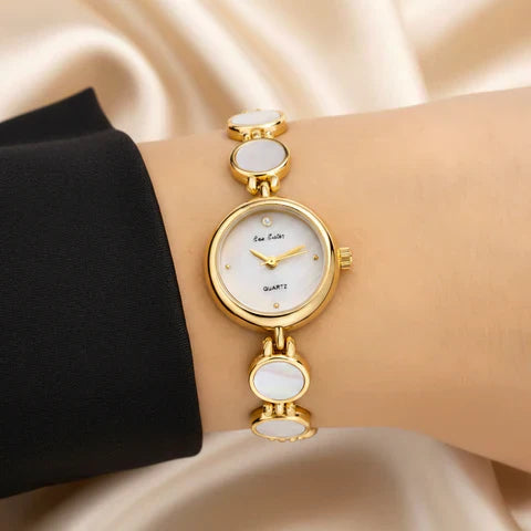 "Hazel" Pearl Gold