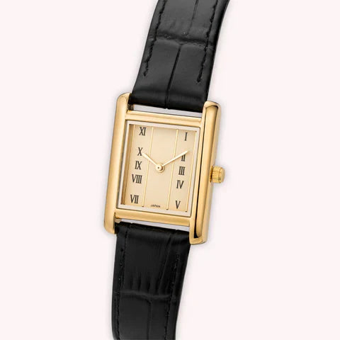 "Mira" Gold Leather