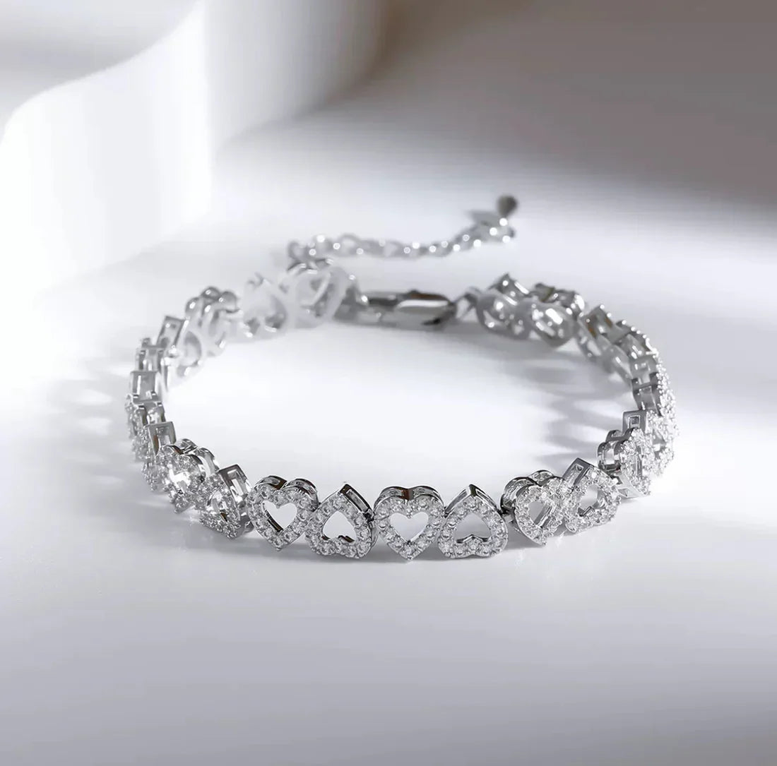 "Adriana" Herz Armband