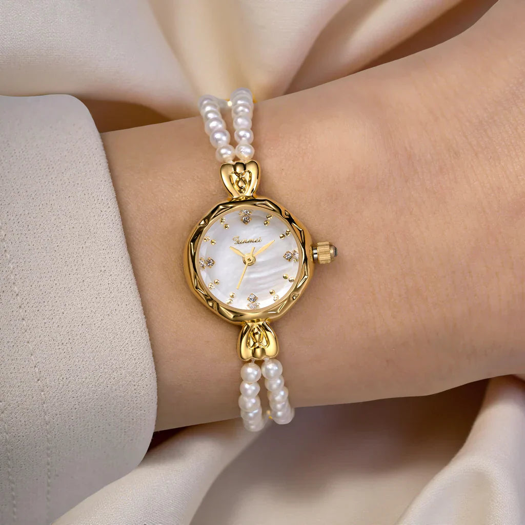 "Serena" Gold Pearl