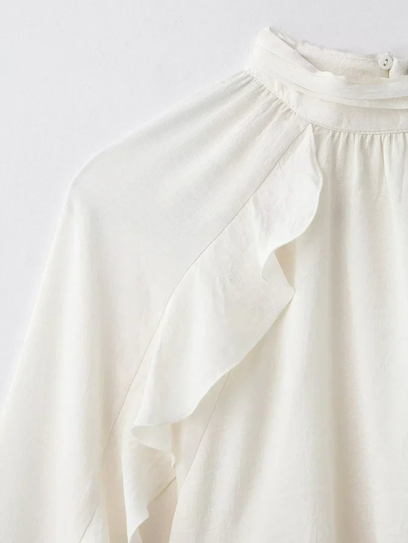 "Boho" Rüschenbluse