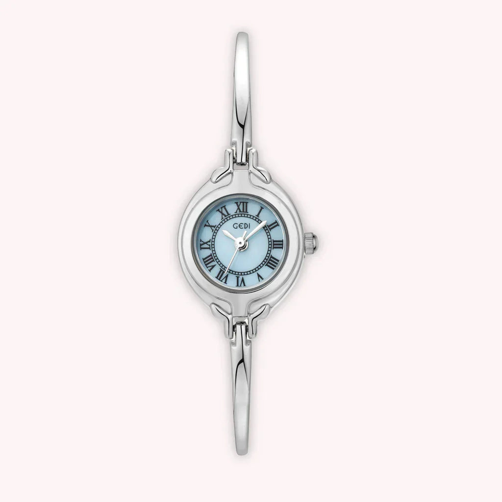 "Juliette" Blue Silver