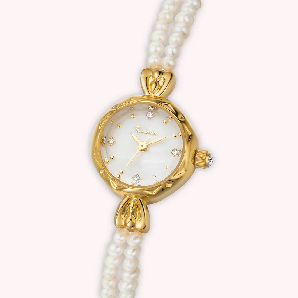 "Serena" Gold Pearl
