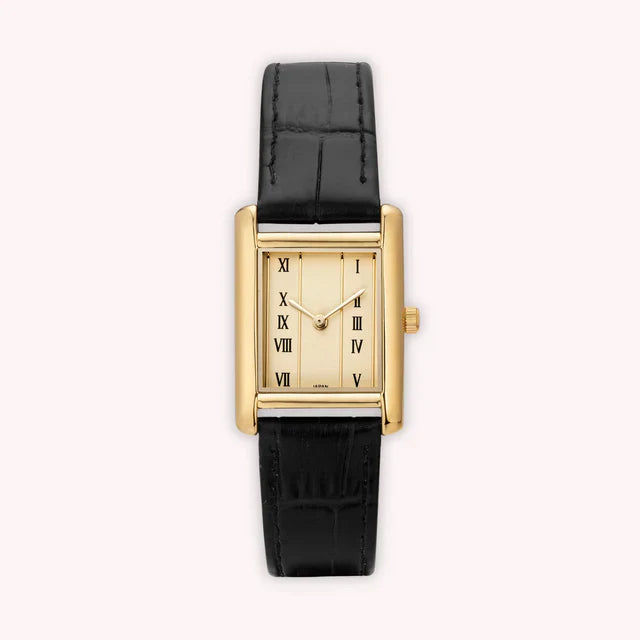 "Mira" Gold Leather