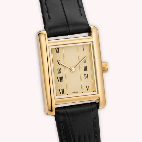 "Mira" Gold Leather