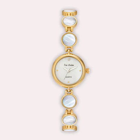 "Hazel" Pearl Gold